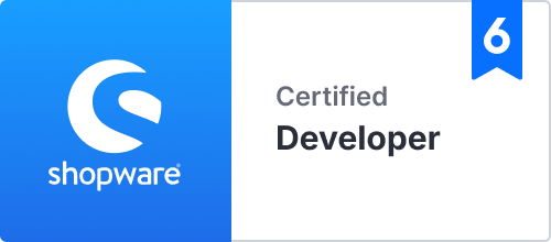 Shopware6 certified developer